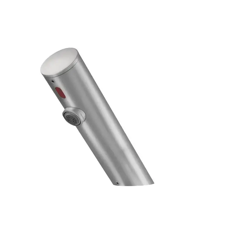 Popolare Rubinetto lavabo comando elettronico alimentazione batterie colore acciaio spazzolato MCM 702601