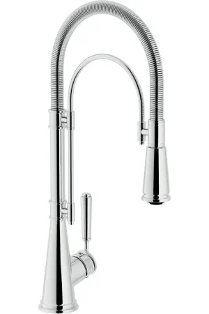 Compra Adesso Miscelatore lavello cucina stile retrò con doccia Nobili Charlie CH75500CR
