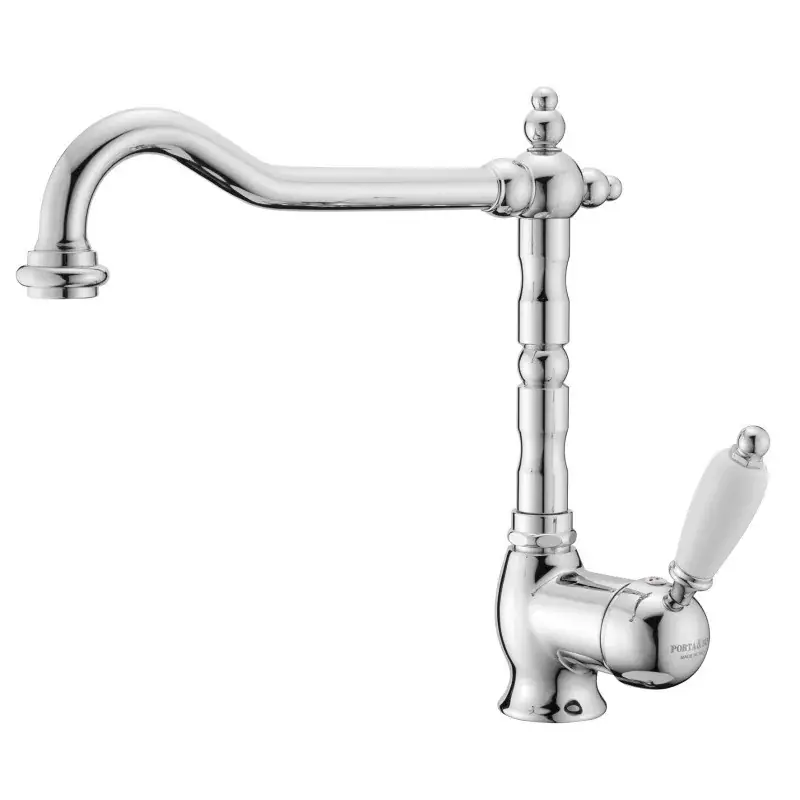 Miscelatore lavello cucina con canna orientabile Porta&Bini New Old 50470 Ultimissimo Modello