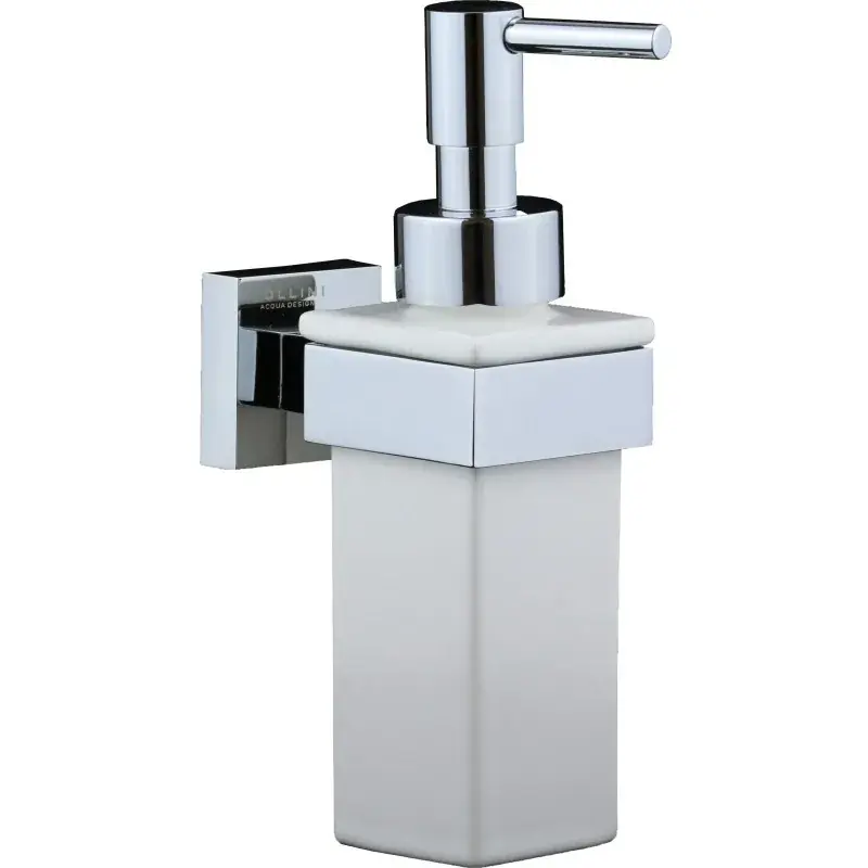 Dispenser per sapone liquido da installare a muro Pollini Live LV1224M0 Super Prezzo