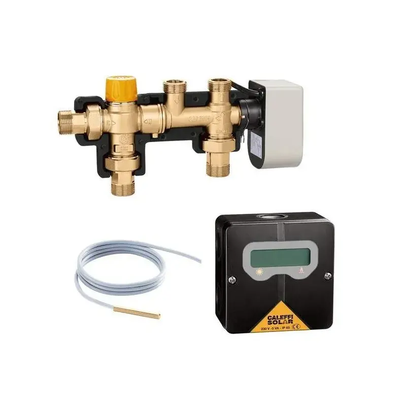 Kit di collegamento bollitore solare con caldaia con integrazione termica Caleffi 265352 Offerta