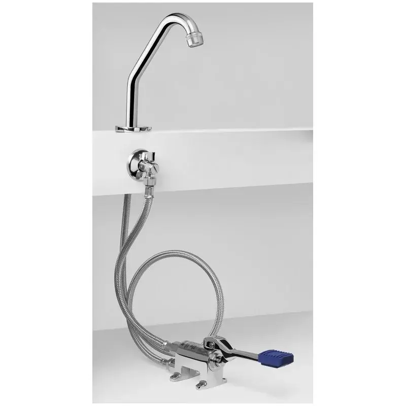 Offerta Lampo Kit di installazione completo di rubinetto a pedale Idral KFL61/24