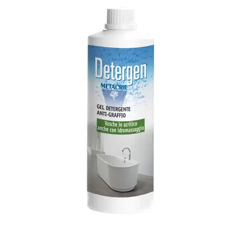 Detergen detergente antigraffio per vasche e superfici acriliche Metacril Tecno Line 010 00501 Professionale