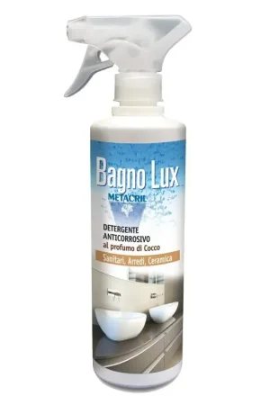 Bagno lux Detergente anticorrosivo per sanitari, ceramiche e arredi Metacril Tecno Line 115 00501 Di Tendenza