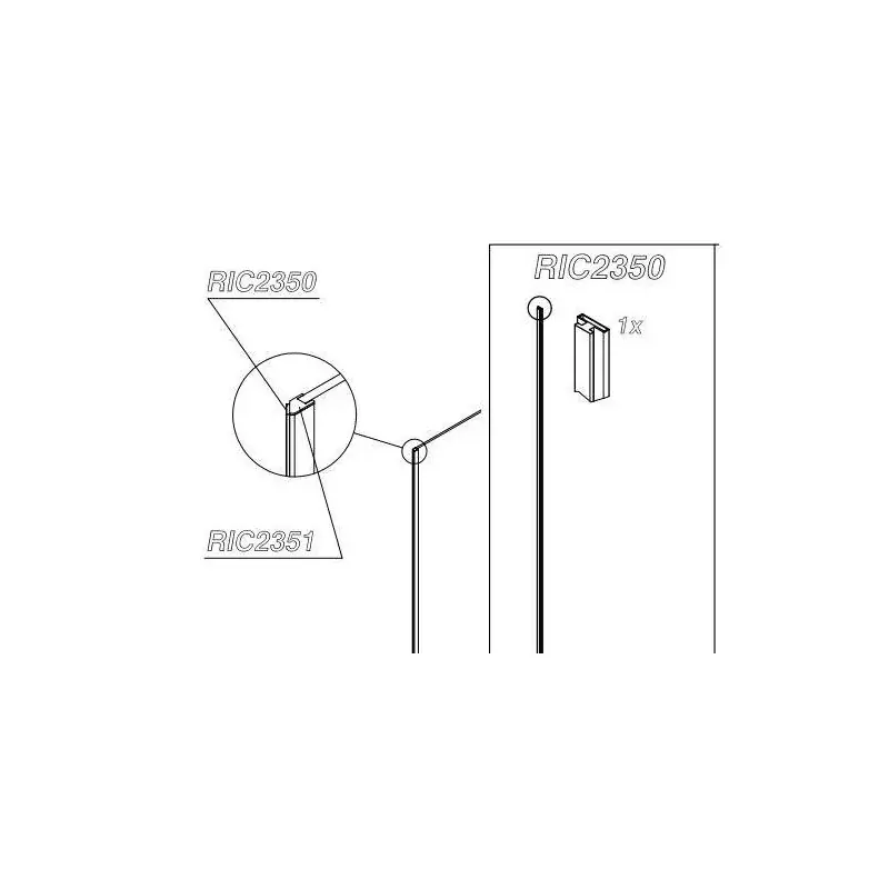 Promozione Esclusiva Gruppo guarnizioni magnetiche per POLARIS DESIGN Samo RIC2350
