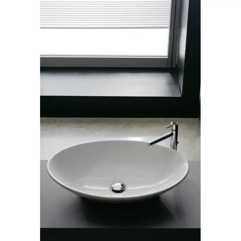 Lavabo da appoggio Scarabeo Thin-Line Neck 8045 Offerta