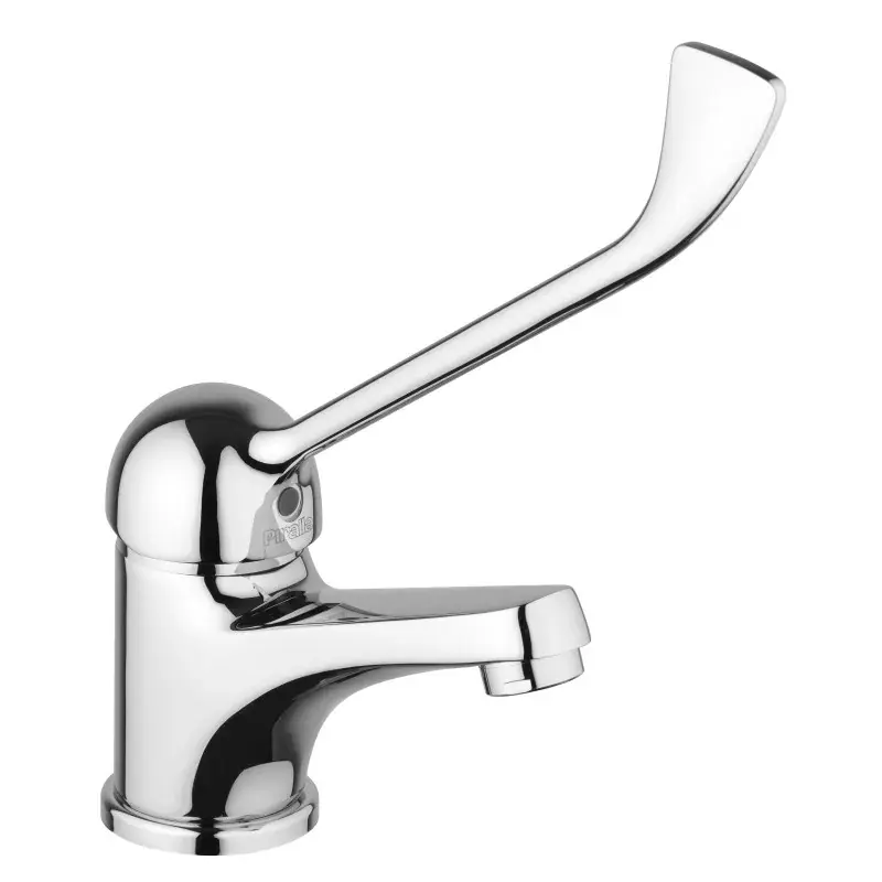 Miscelatore lavabo con leva clinica e piletta di scarico 1"1/4 Piralla Ariel 0RE00088C21 Professionale