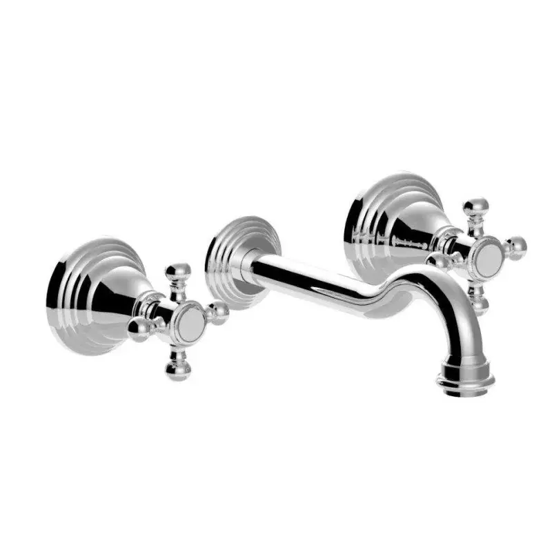 Lavabo incasso a parete a tre fori con bocca di erogazione Paffoni Belinda FBLV003CR Offerta Speciale