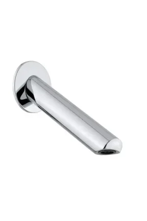 Bocca di erogazione fissa a parete in ottone cromato con placca Ø65 mm Idral 02140 Compra Adesso