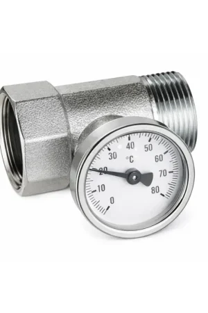 Acquista Ora Raccordo portatermometro completo di termometro 1″ FAR 3432