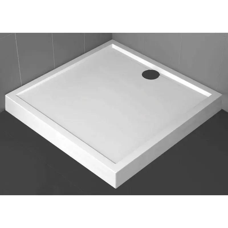 Non Perdere Piatto doccia quadrato 11.5 cm bianco lucido Novellini Olympic