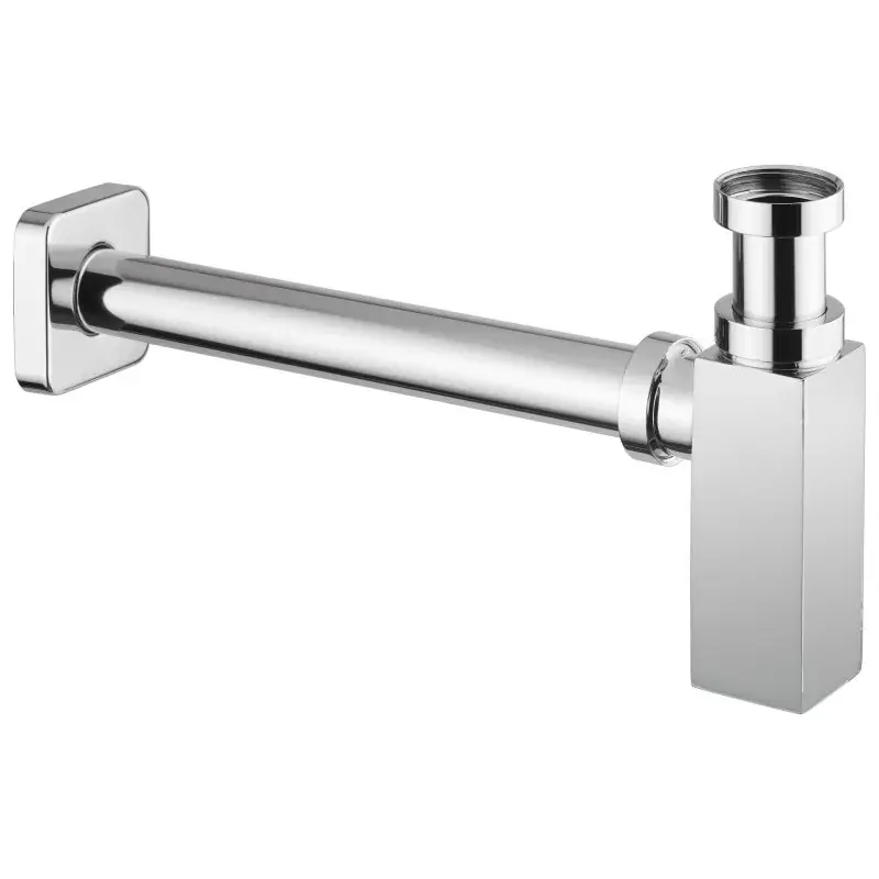 Sifone sotto lavabo in metallo modello quadro Tecom SIFQZ Super Prezzo