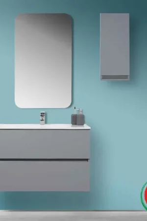 Composizione bagno completa moderna 90 cm Feridras Pastello 803001 Scelto Dai Clienti