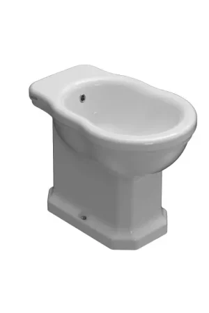 Bidet in ceramica a terra installazione distanziata da parete tre fori 57.37 Globo Paestum PA060BI Sconto