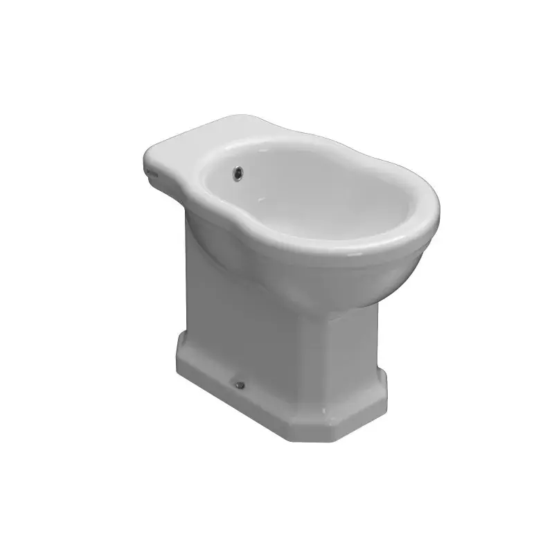 Bidet in ceramica a terra installazione distanziata da parete tre fori 57.37 Globo Paestum PA060BI Sconto
