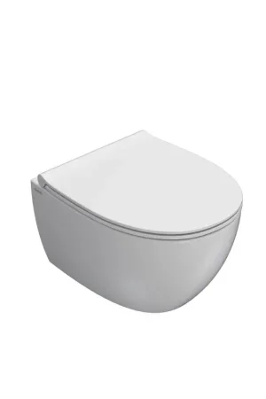 Vaso WC in ceramica installazione sospesa senza brida 48.37 Globo 4ALL MDS04 A Buon Prezzo