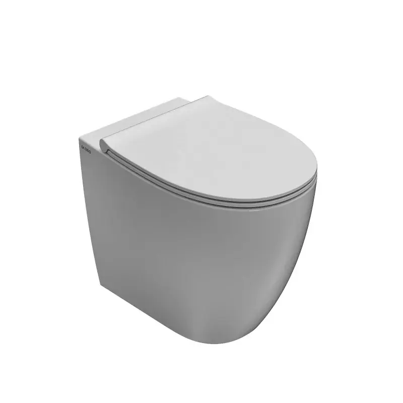 Vaso WC in ceramica a terra installazione a filo muro senza brida 54.36 Globo 4ALL MD004 Promozione