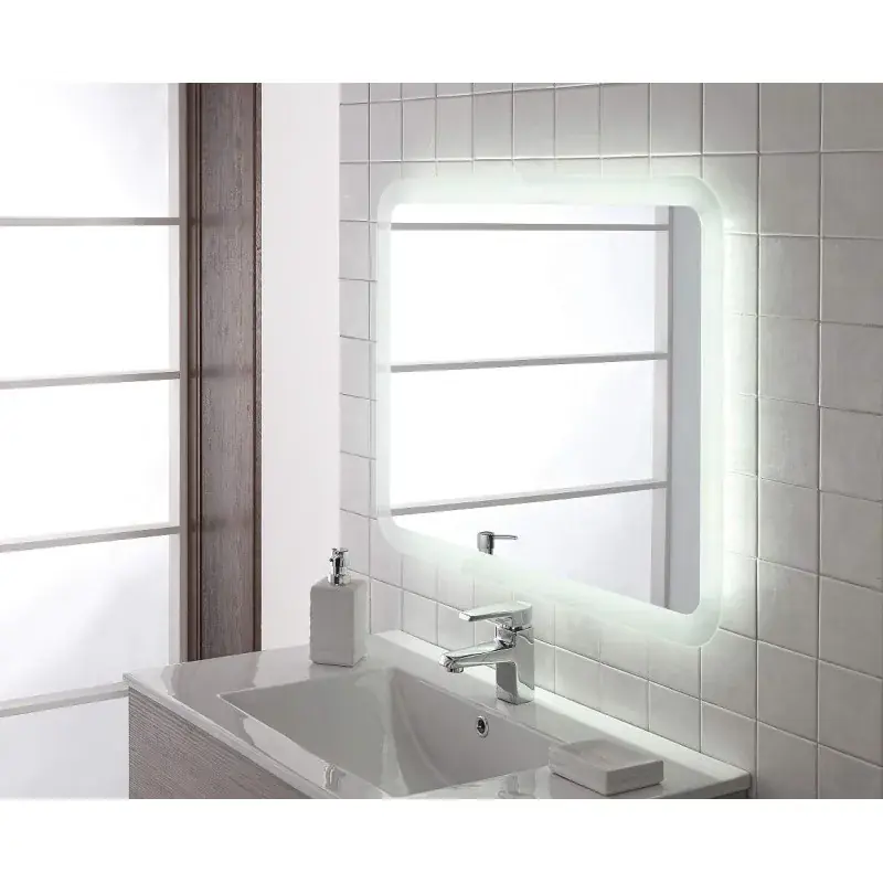 Offerta Specchio 80 x 60 cm con luce a LED integrata Feridras 178037