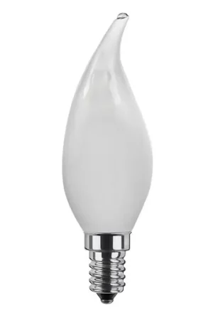Ultimissimo Modello Segula Lampadina "colpo di vento" E14 3,2W 2.700K opaca