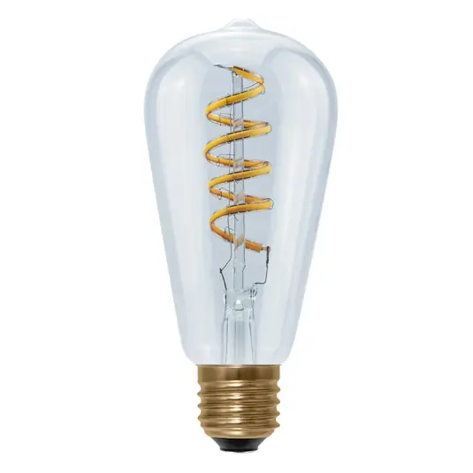 SEGULA lampadina LED rustica Curved E27 6W 1.900K Più Venduto