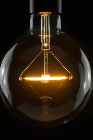 Consegna Rapida Segula Lampada LED in vetro E27 3W 2.200K dimmerabile chiaro
