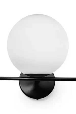 Scelto Dai Clienti Applique Jugen, nero, 1 luce