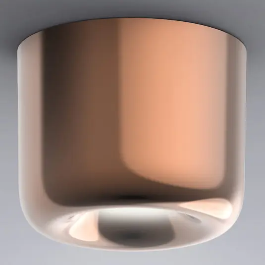 Non Perdere serien.lighting Cavity Ceiling L, bronzo