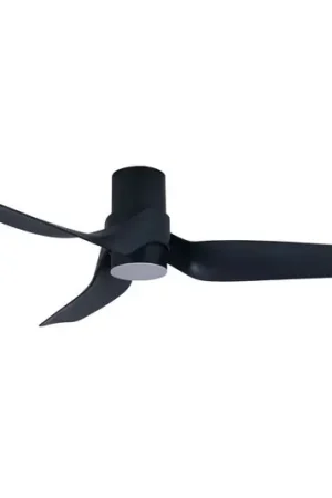 Affare Ventilatore da soffitto Beacon con luce Nautica, nero, silenzioso