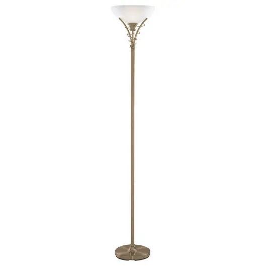 Vendita Finale Intramontabile lamp pavimento LINEAS ottone antico