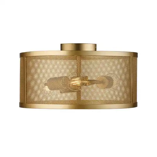 Offerta Plafoniera Fishnet, oro, Ø 45 cm