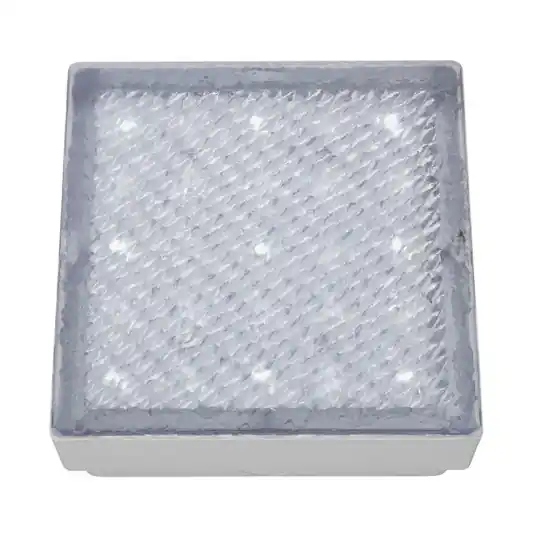 Lampada da incasso a pavimento a LED Walkover, IP68 8x8cm Nuova Collezione