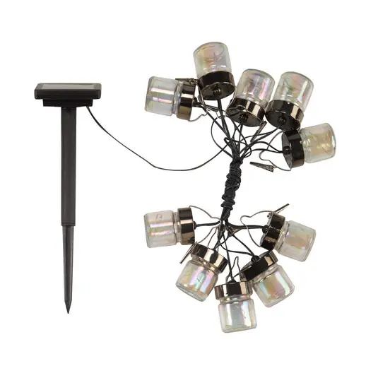Ghirlanda luminosa LED solare Firefly Opal, a 10 luci, IP44 Miglior Prezzo