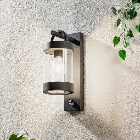 Promozione Esclusiva Applique esterni Sambesi, fotosensore, antracite