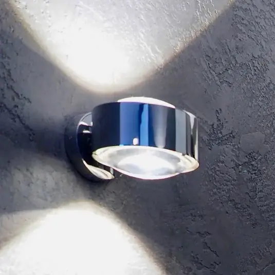 Ordina Subito Puk Maxx Wall, LED, lenti trasparenti, cromo