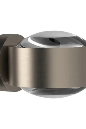 Ultima Occasione Puk Maxx Wall, LED, lenti trasparenti, nichel opaco