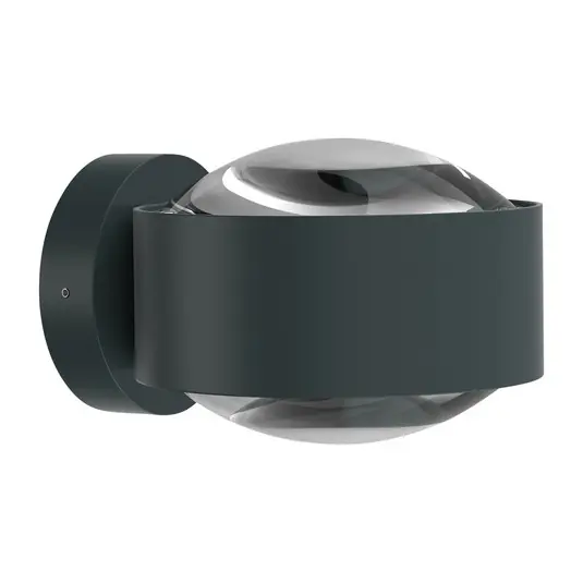 Ultima Occasione Puk Maxx Wall, LED, lenti trasparenti, antracite opaco