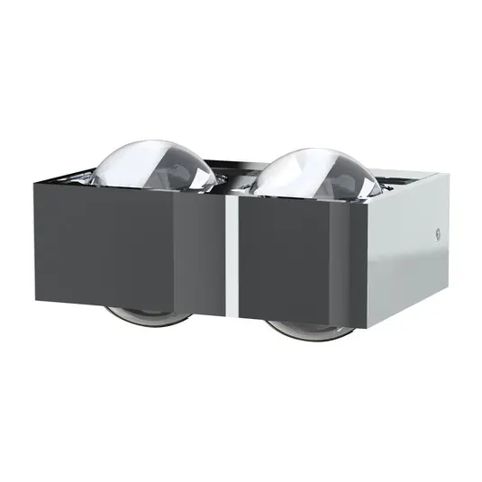 Applique Focus 150, 4xlenti chiare, 2xG9, cromo Occasione Imperdibile