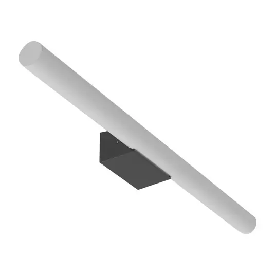 Luce per specchio a LED Barra luminosa, nero opaco Ultime Pezzi