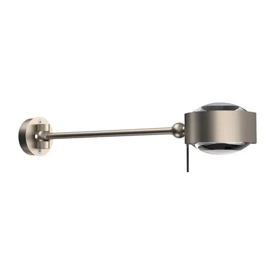 Prezzo Conveniente Puk Maxx Hotel LED, 30 cm, lenti chiare, nichel opaco