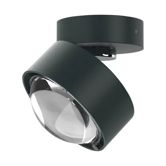 Puk Mini Move LED lente chiara, antracite opaco/cromo Spedizione Espresso