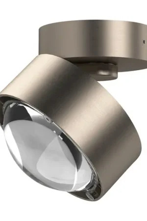 Faretto Puk Mini Move G9, lente chiara, nichel opaco Offerta Speciale