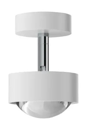 Acquista Ora Puk Mini Turn LED lente spot trasparente a 1 luce bianco opaco