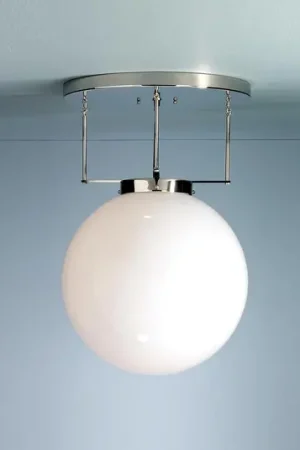 Lampada soffitto Brandt, Bauhaus, nichel 25 cm Prezzo Scontato