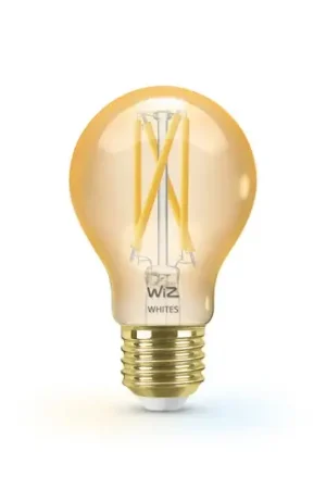 WiZ A60 Lampadina LED Wi-Fi E27 7W ambra CCT Economico