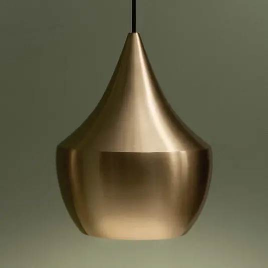 Acquista Ora Tom Dixon Beat Fat lampada LED sospensione, ottone