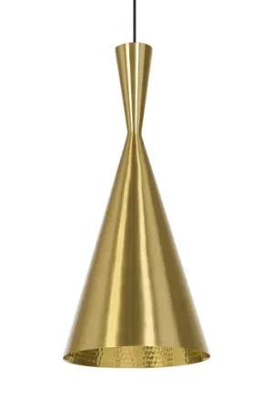 Non Perdere Tom Dixon Beat Tall LED a sospensione, ottone
