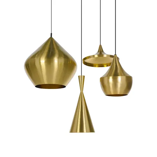 Tom Dixon Beat Range Round sospens 4 luci ottone Ordina Subito