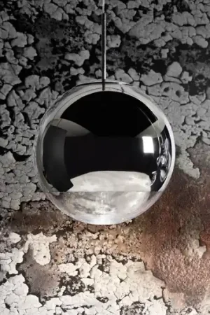 Di Tendenza Tom Dixon Mirror Ball lampada a sospensione LED Ø 40 cm cromo