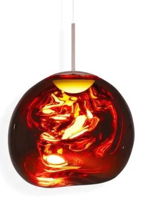 Ordina Subito Tom Dixon lampada LED a sospensione Melt, Ø 50 cm, rame, plastica
