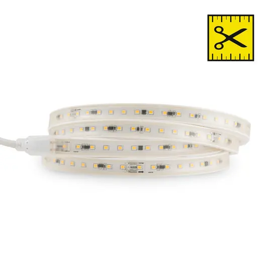 SLC striscia LED 230V set completo IP65 5m, 3.000K Spedito Oggi